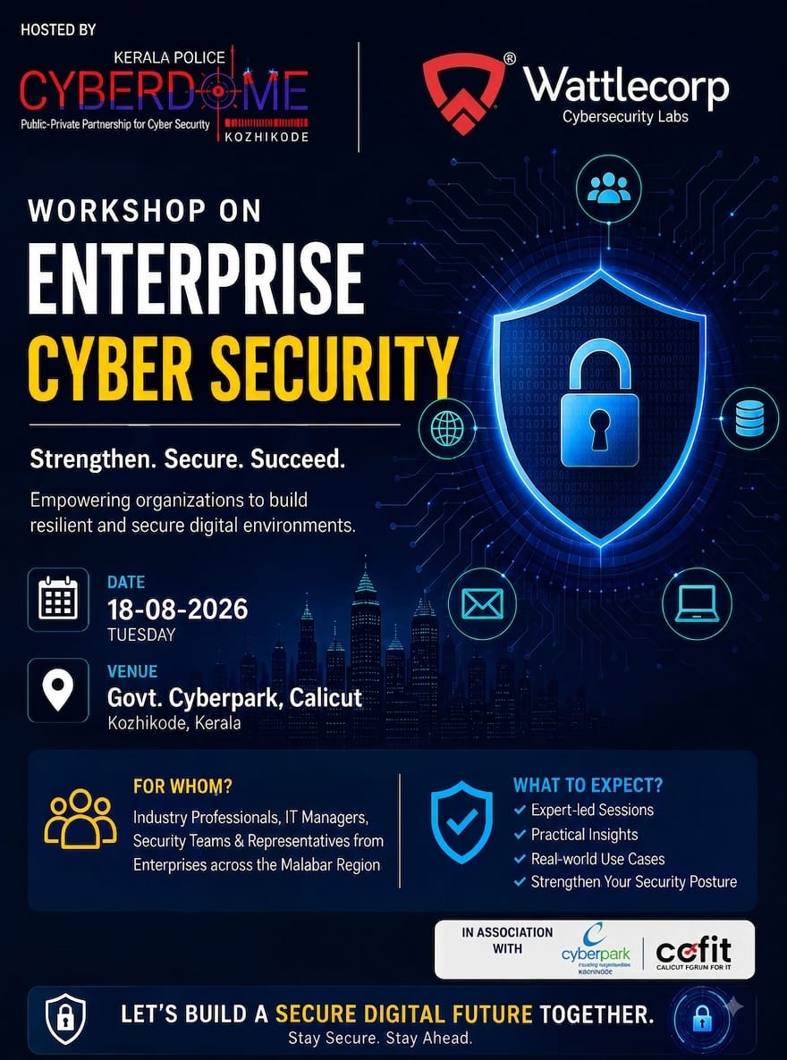 Workshop on Enterprise Cyber Security